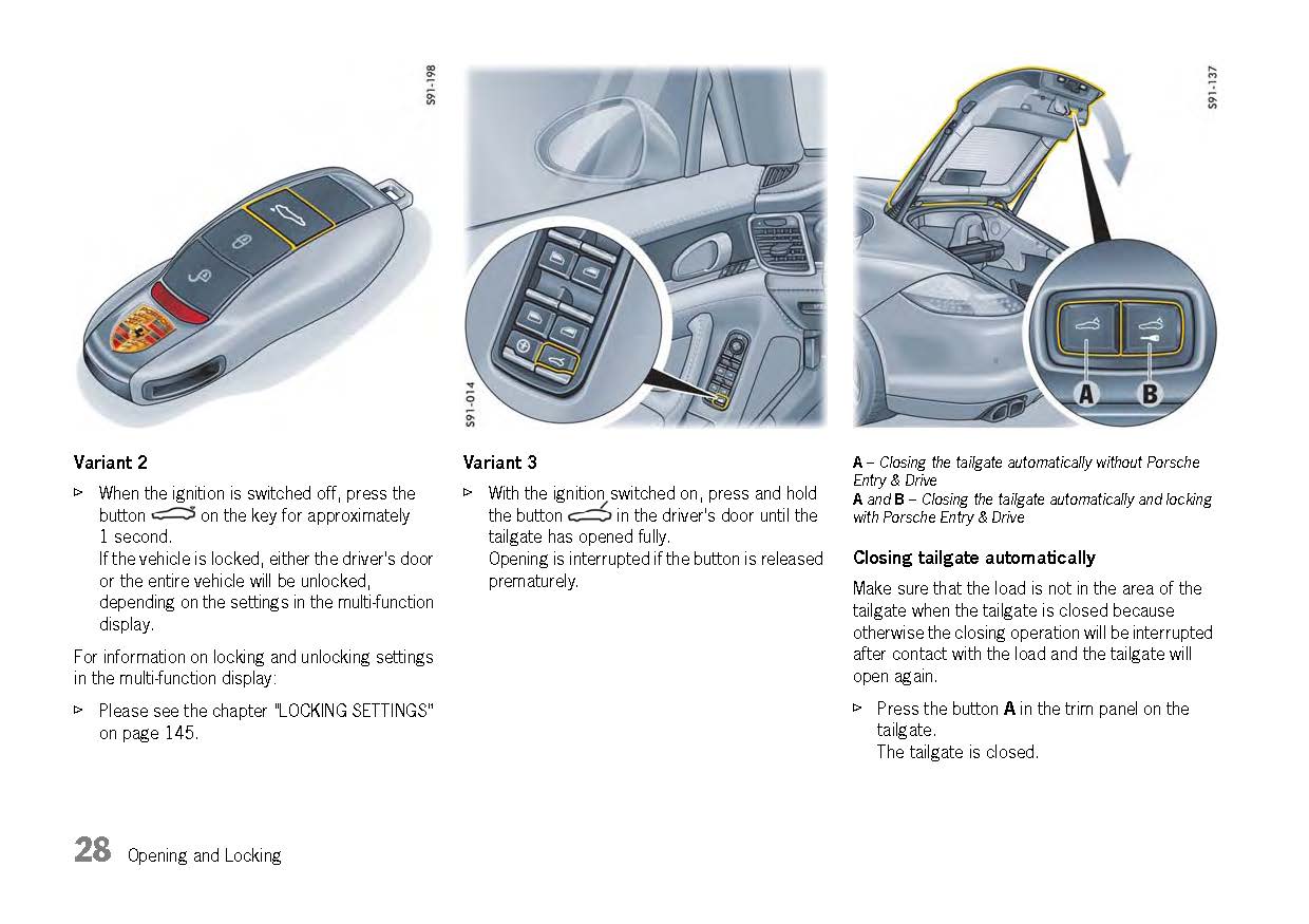 Porsche Panamera User Guide Owners Manual - InsaneGarage.com