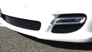 Plastic Mesh Grill for ’10 – ’13 Panamera Turbo Sedan