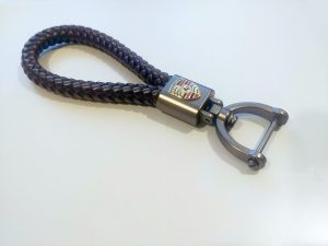 Modern Key ring w/ logo